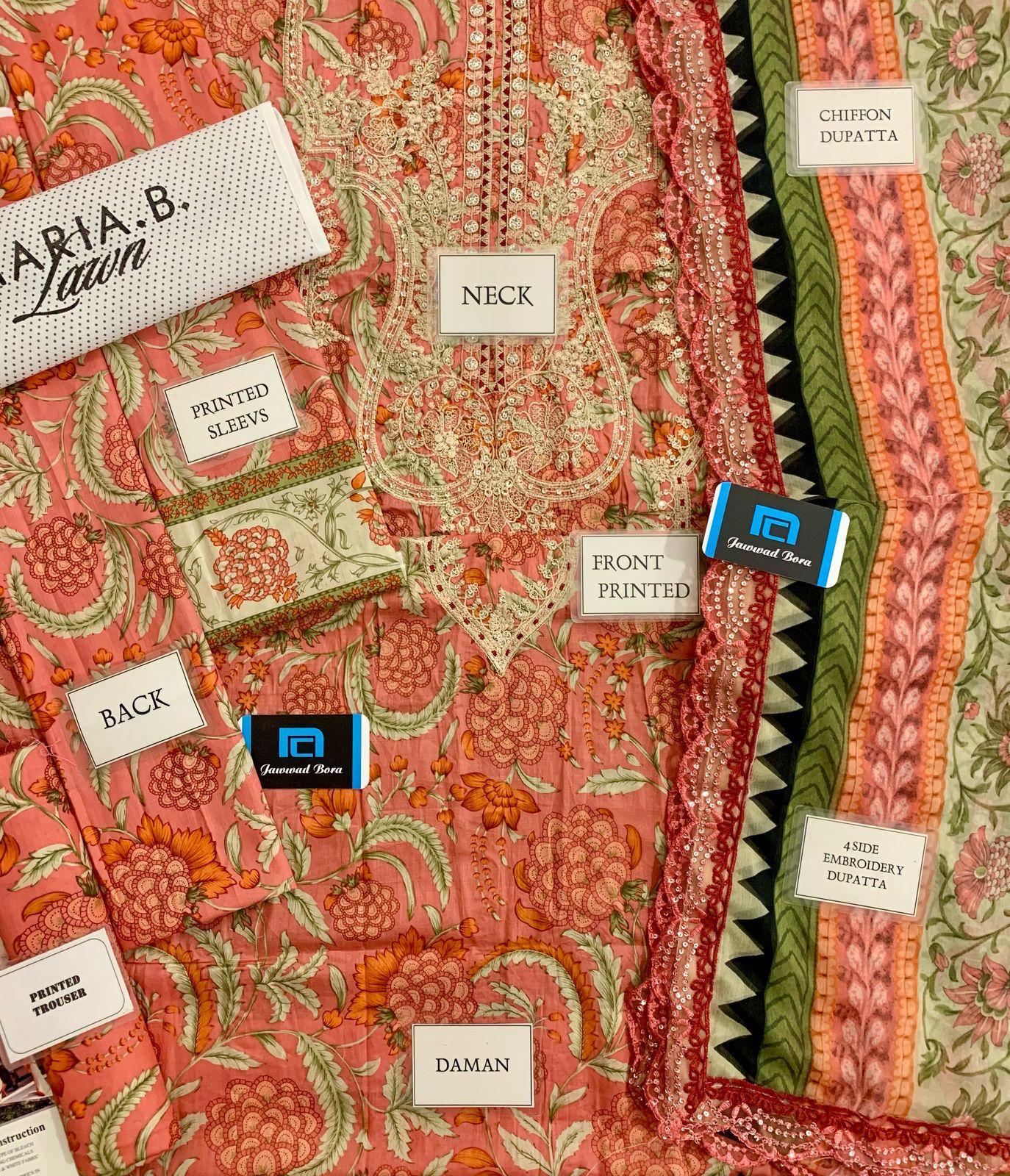 Maria B M Print Lawn 2025