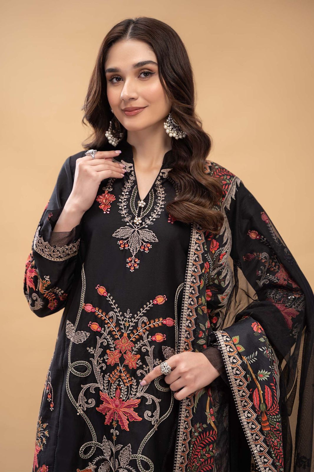 MARIA B Sateen Lawn Fully Embroidered