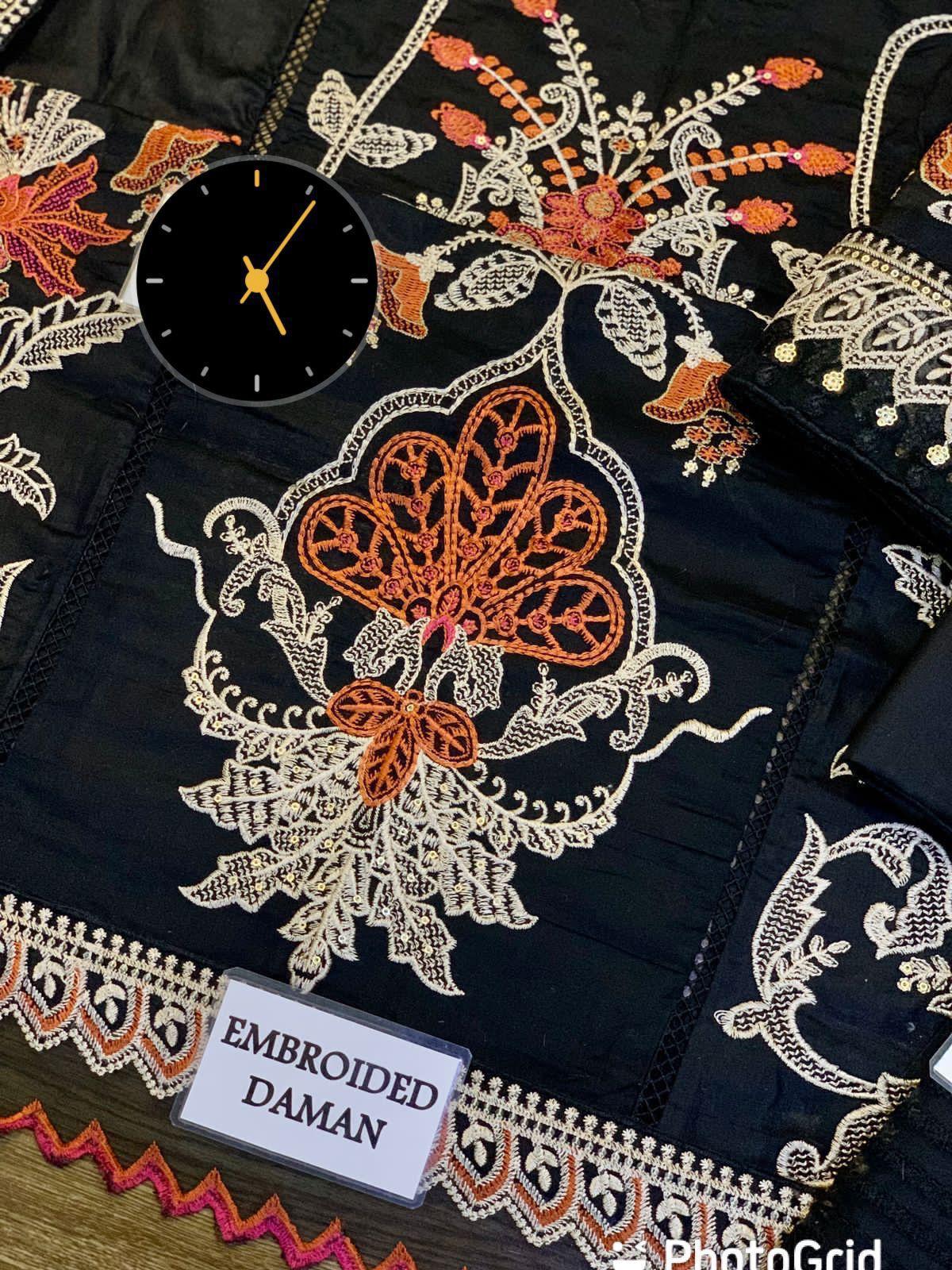 MARIA B Sateen Lawn Fully Embroidered