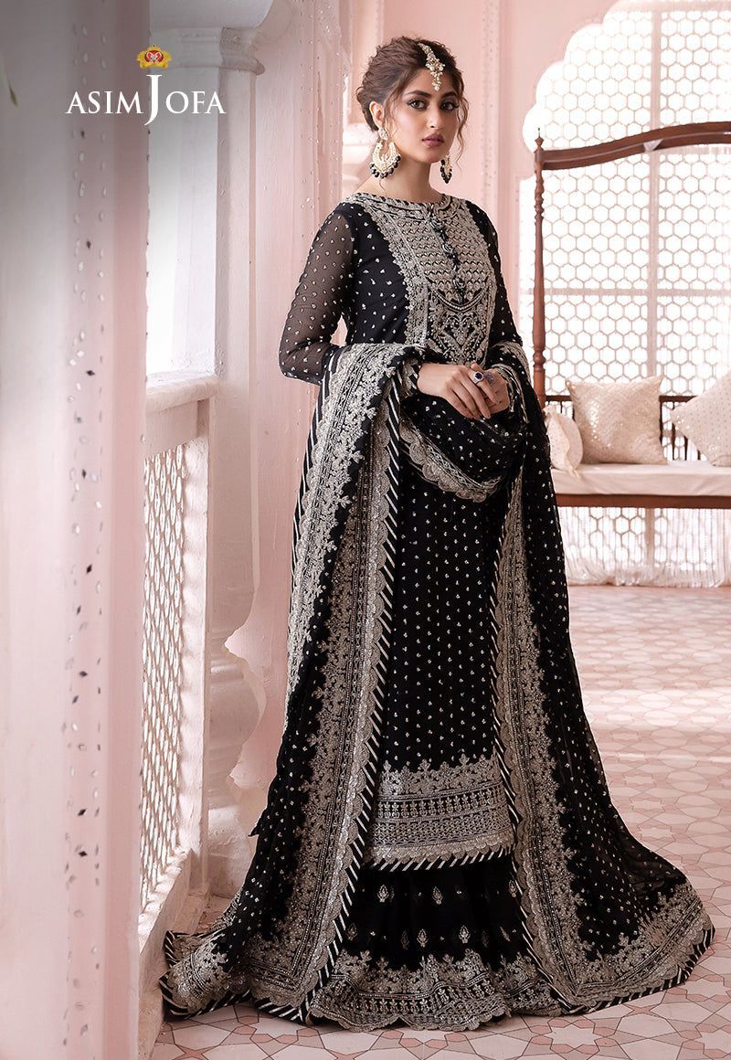 Asim Jofa Chandni Luxury Chiffon (Original-Inspired Design)