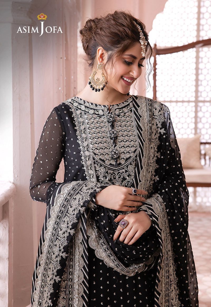 Asim Jofa Chandni Luxury Chiffon (Original-Inspired Design)