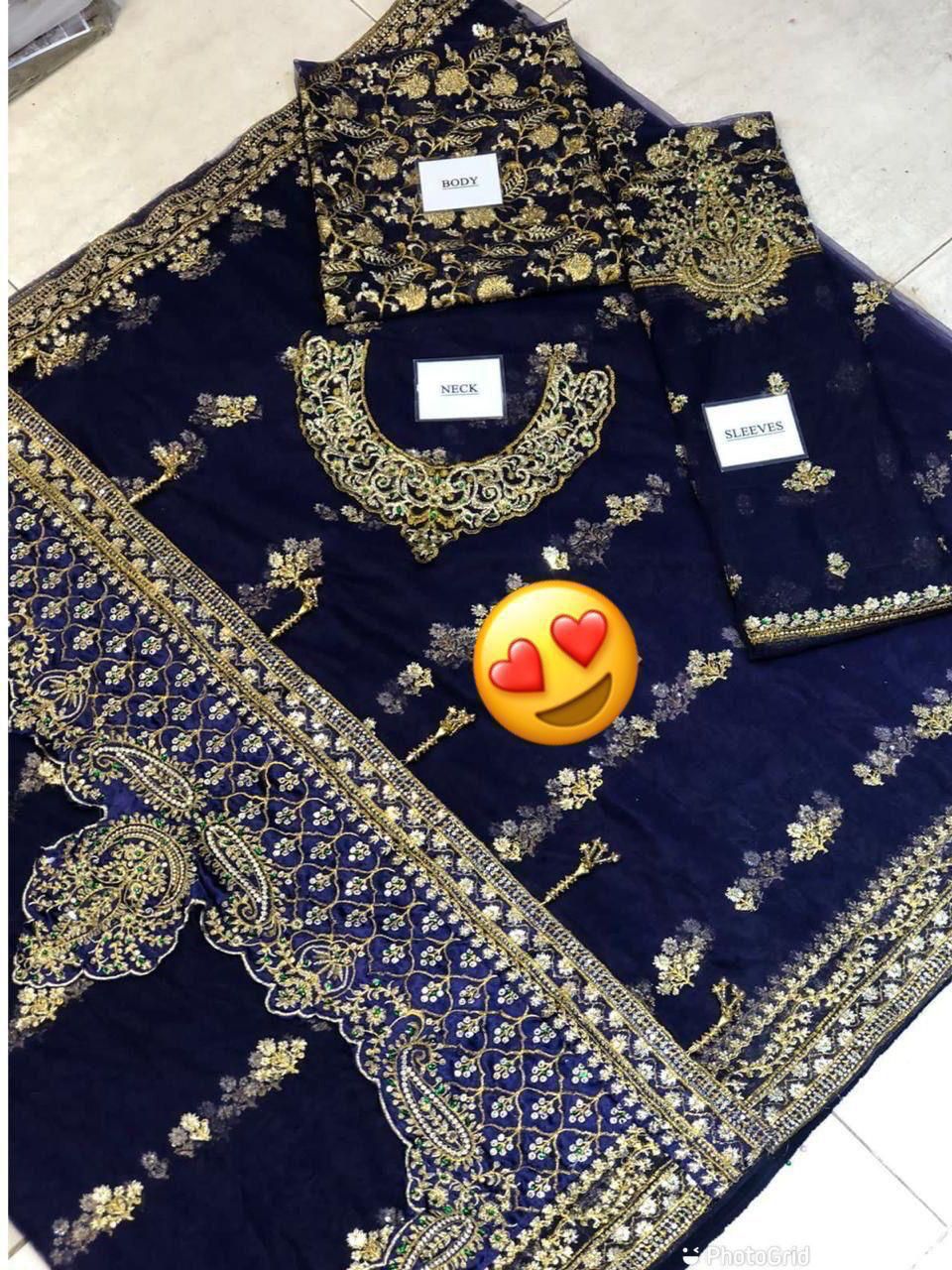 Maria B Saree Wedding 2025 – Premium Replica
