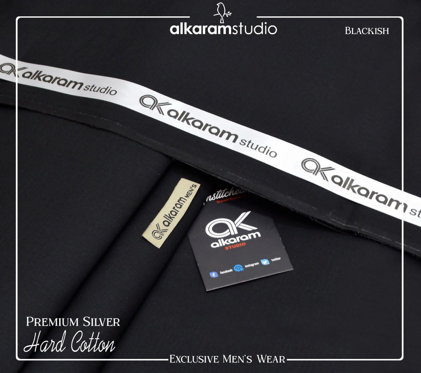AL-Karam Premium Black Suit