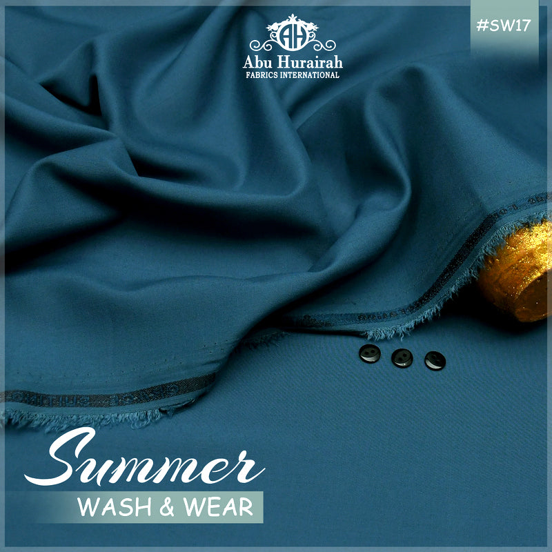 Premium Blue Wash & Wear Suit