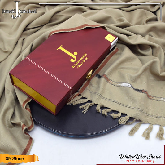 J. Men Exclusive Shawl D-002 (Stone)