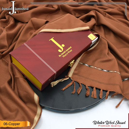 J. Men Exclusive Shawl D-001 (Copper)