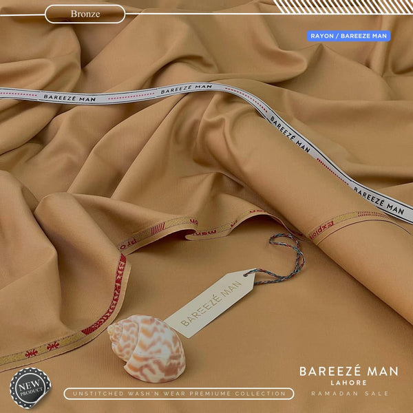 Bareeze Rayon Wash & Wear D-004